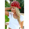 Set of 12 Solid 100% Polyester Unisex Bandanas - One