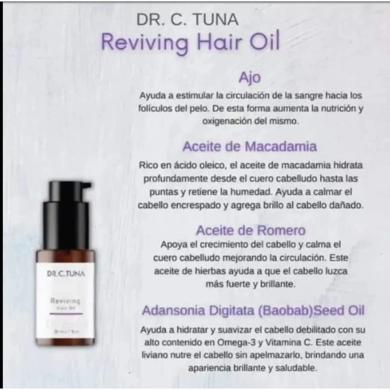 Set Reviving Tratamiento Para El Crecimiento Del Cabello