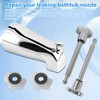 【2025 Latest version】2 Set Tub Spout Diverter Repair Kit, Includes