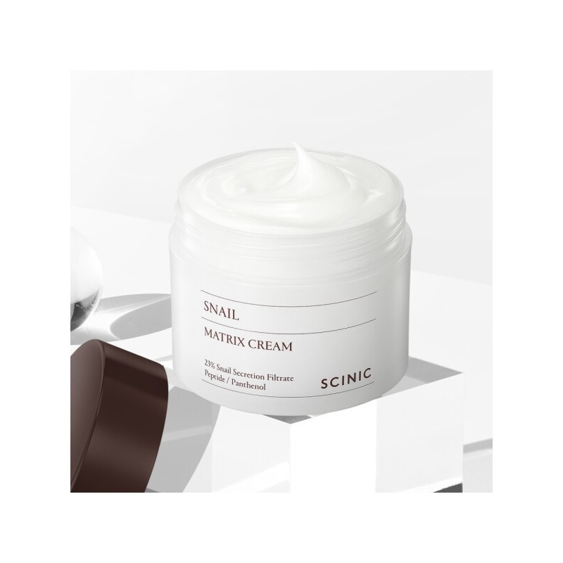 Scinic 2 Snail Matrix Cream 120ML 1+1 / 싸이닉 2개