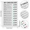 Zonon 2 Pack Rv Checklist Board to Do List Boards