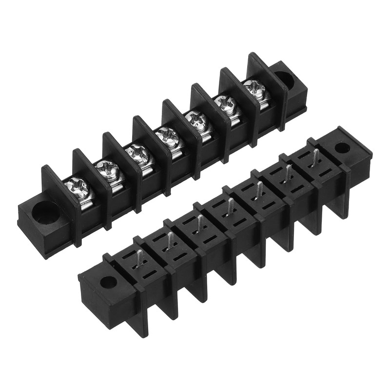 sourcing map 5 Pcs 7 Positions Terminal Block 300V 20A