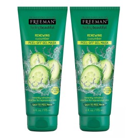 Feeling Beautiful Freeman Feeling Beautiful Cucumber Peel-off Gel Mask, 6-ounc
