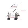 SUNTRADE Double Adjustable Clips Boots Hangers,Space Saving Boots Socks Bags