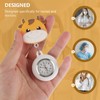Hemobllo Fob Clip On Watch Retractable Buckle Pocket Watch Delicate