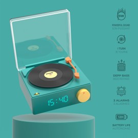 Mobility on Board Speaker & Alarm Clock VS-80 Blue