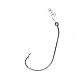 Hooks Swimbait with Soft Plastic Spring Keeper Black 3/0 Black 91768S3/0 Fishing Lures Bass Jigging Bait Jig Lure Weedless Soft Plastic Swimbait Accessories Freshwater