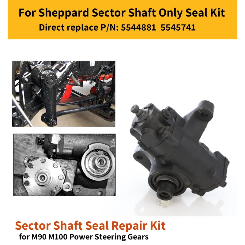 Replacement for 5545741/5544881 Shaft Sector Seal Kit, for Sheppard M100