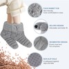 Microwavable Feet Booties for Discomfort Reduction, Heating Foot Warmer for