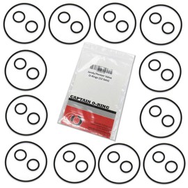 (12 Sets, 36 Pcs) Replacement Valve Cover & Shaft O-Rings for Jandy NeverLube/Pentair Valves (Part Numbers O-515-KIT-9, 1132/51016200 and R0487100/192039/O-158) and Hayward PSV valves (P/N: PSXVZ2A)