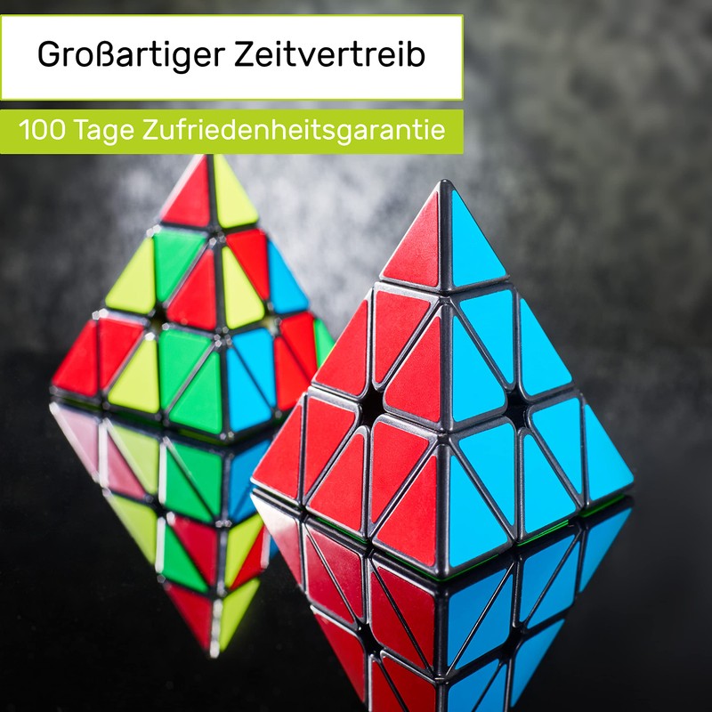 CUBIDI® - Magic Cube Pyramid - Exciting Brainteaser for Children