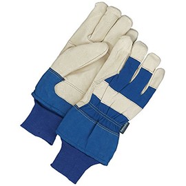 Bob Dale Gloves 4098030L Fitter Glove Pigskin Lined Thinsulate C40 Knit Storm Cuff,