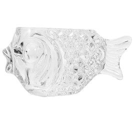 YANGZHI Fish Shape Drinks Tumbler Thick Wine Mugs Animal Cocktail Mixing Glass Outdoor Wine Glasses for Office,Living Room,Party,Restaurant. (5.7 * 3 in)