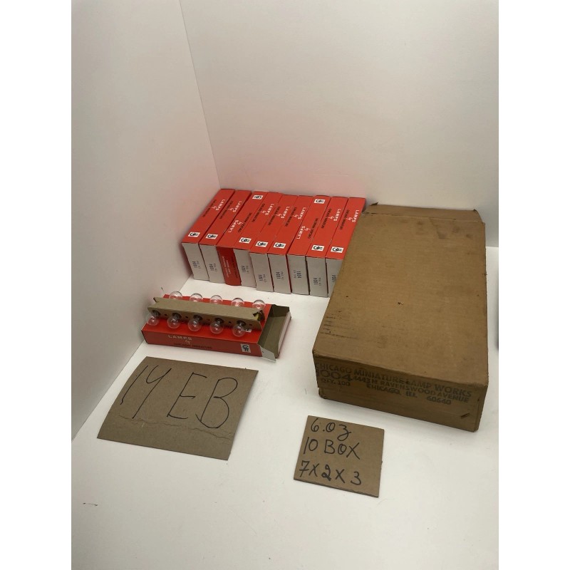 chicago miniature Lamps By Chicago Miniature - CM #1004 Pack