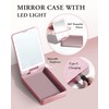 Makeup Brushes with Case, 20PCs Travel Makeup Brush Set, Foundation