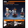 SEALIGHT H13 Fog Bulbs with 6500K White Light,30000LM Super Bright,