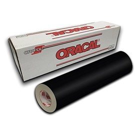 Oracal 651- 12" x 10ft - Black Gloss 070