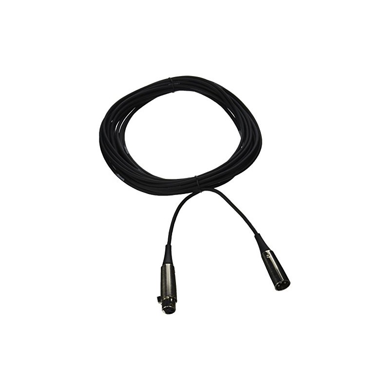 Shure C25F 25' Triple-Flex Chrome XLR Cable Connectors