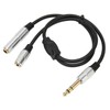 1 Split in 2 Sound Cable 1/4 Inch TRS Stereo