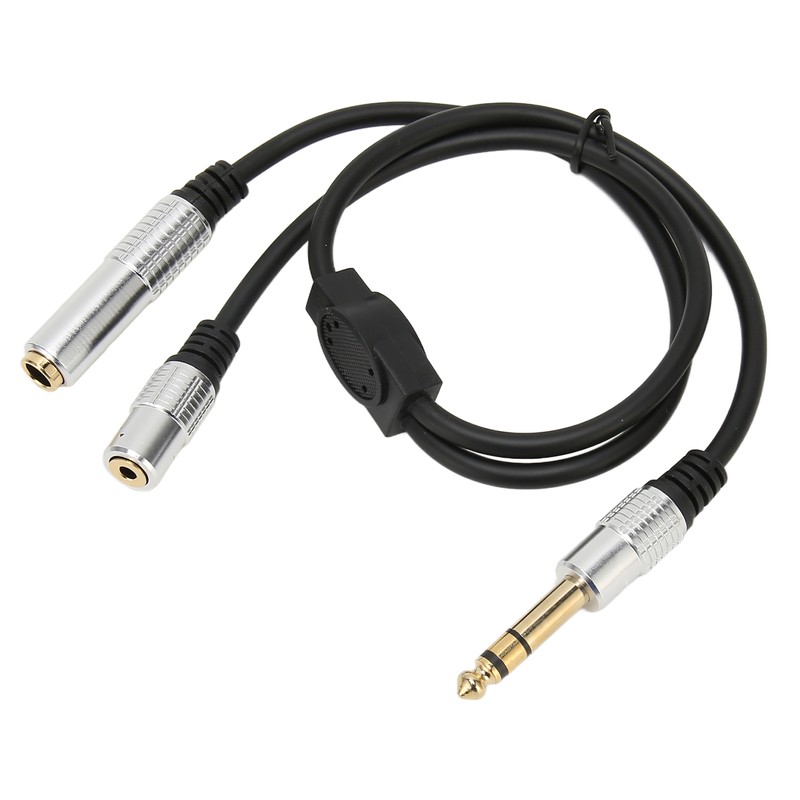 1 Split in 2 Sound Cable 1/4 Inch TRS Stereo