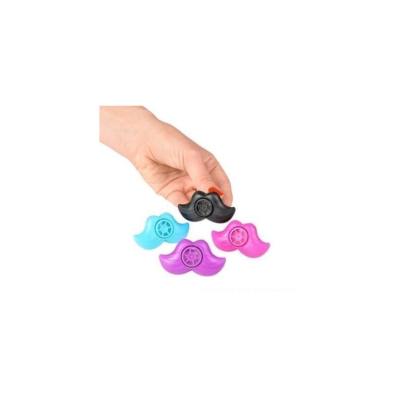 Mustache Lip Whistle Assorted Pack of 48 Pics