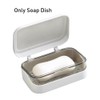 Soap Case Holder, 2 Layers Soap Dish Tray with Removable