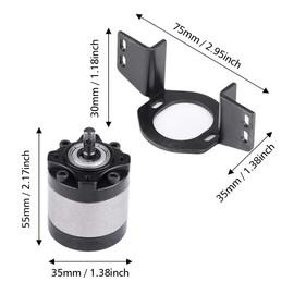 1:10 RC Crawler 1:5 Planet Gear Group Climbing Car Gear Box Tuning Parts RC Car Transmission for D90 D110 Aluminium Centre