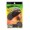 King.J Regular Size Unisex Spandex Cap For Dreadlocks, Black, 1