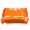 Malama Wipes 50 SPF Reef Safe Biodegradable Sunscreen wipes, Kid-safe,