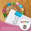 Pack of 40 Foldback Clips, 19 mm, Foldback Clips, Paper