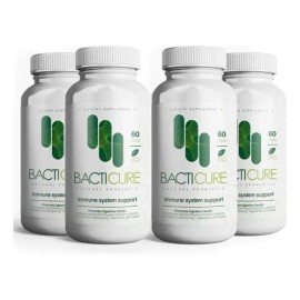 Bacticure Probióticos Para El Balance Del Sistema Digestivo. Sabor Sin Sabor                                                                          