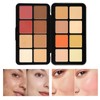 Hinourisha 16 Colours Foundation Concealer Palette + 11 Makeup Brushes,