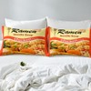 Feelyou Japanese Ramen Queen Size Bed Sheet Set (3 Piece