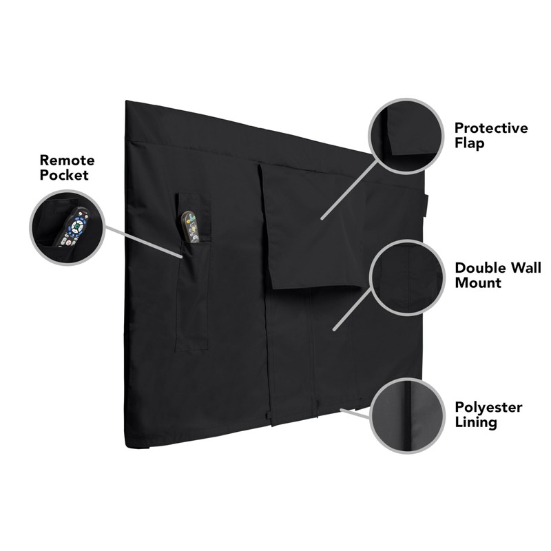 Covermates Outdoor Full TV Cover - Various Sizes, Light Weight