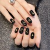 Healeved Starry Moon Nail Charms Thin Nail Art Decoration Friendly