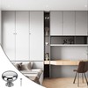 XMDROU 8PCS Cabinet Knobs, 29 x 21 MM Round Cupboard