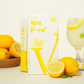 레몬핏 브이컷 브로멜라인 10g 10포100g) 1박스 Lemon Fit V-Cut Bromelain 10g 10 Packs (100g) 1 Box