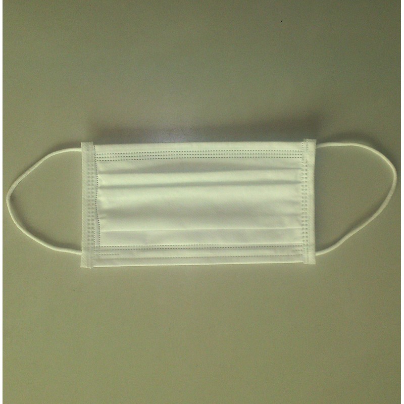 Disposable, Set of 10, Non-woven Fabric, White, Dust Pollen Protection