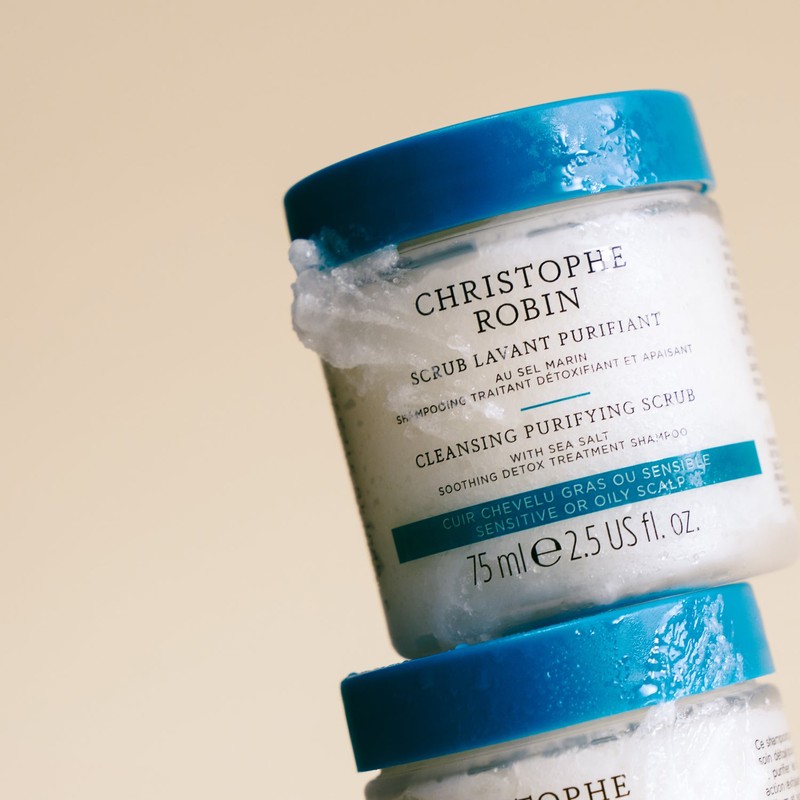 Christophe Robin Cleansing Purifying Scrub With Sea Salt 75ml