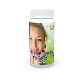 Vita World 3 Pack Hyaluronic Acid 100Mg 3 x 100 Vegetarian Capsules Made in Germany
