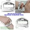Robulove 4 in 1 Muscle Scraper Tool Set, Stainless Steel
