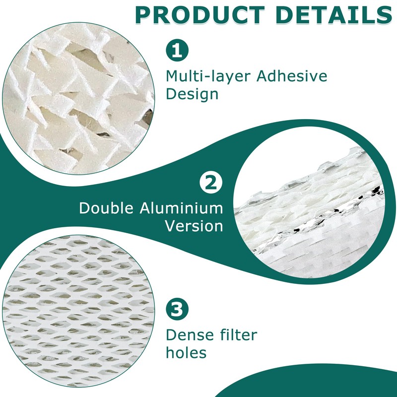 4 Pack 35 Water Panel for Humidifier Filter, Compatible with