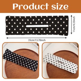 Pack of 2 Magic Hair Buns, Bun Maker, Bun Pillow, Hair Bun Maker, Flexible Doughnut Bun Maker, Hair Accessories, Practical Design and Durable (Dotting)