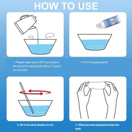 Temporary Tooth Filling,Tooth Filling Repair Kit,Tooth Repair Beads,Temporary Tooth Replacement,Moldable Tooth Repair Kit,Missing Tooth Replacement Kit,Dental Repair Kit Filling for Fake Teeth,20ml