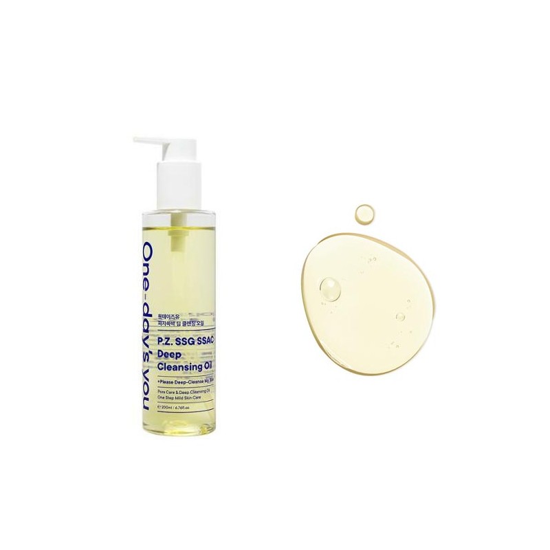 ONE-DAY'S YOU P.Z. SSG SSAC Deep Cleansing Oil 200ml