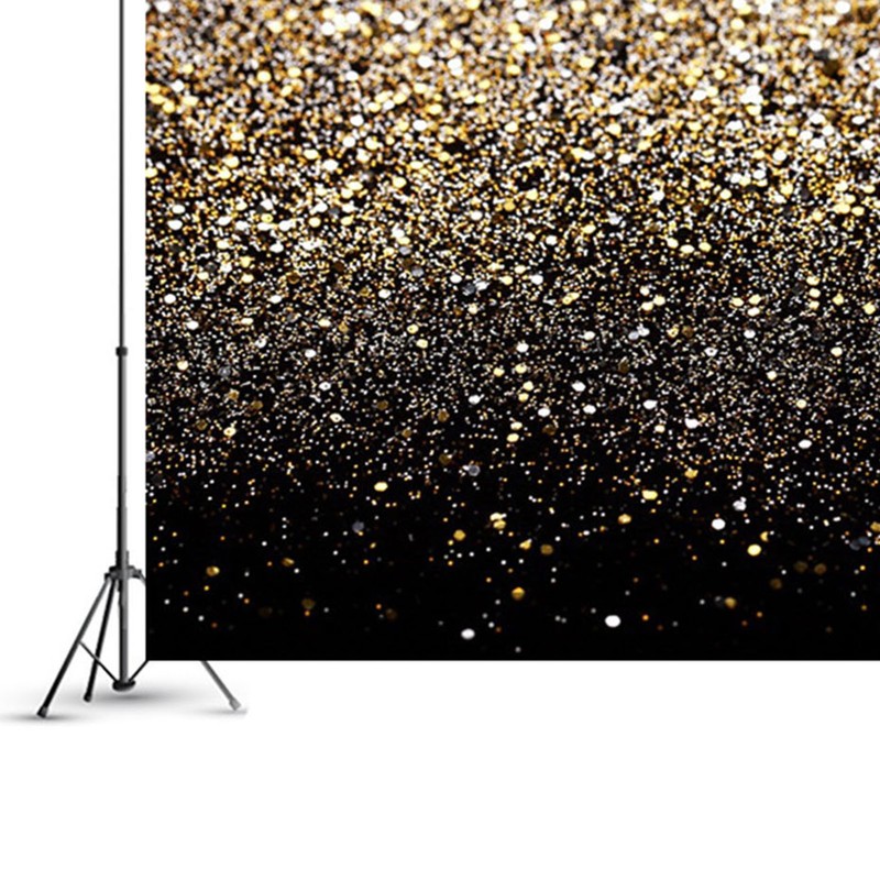 Vinyl Background Cloth Gradient Sequin Light Spot Collapsible Backdrop for