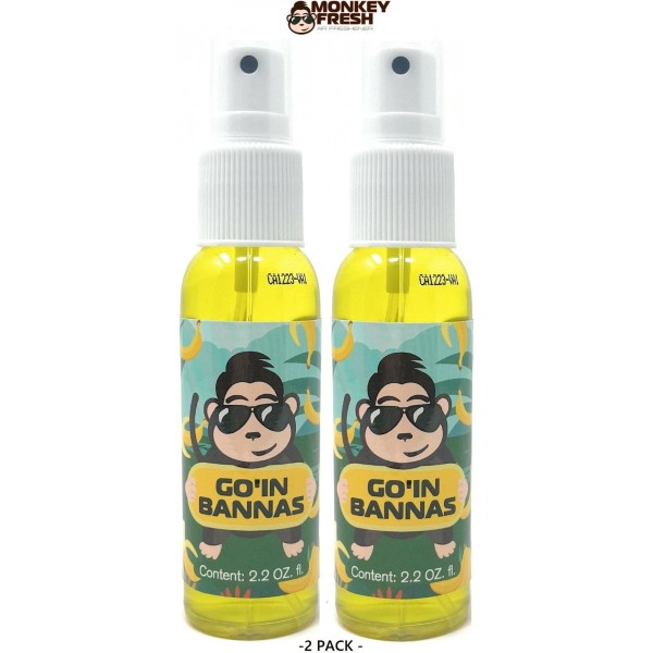 Monkey Fresh 2 pcs Monkey Fresh Liquid Air Freshener BANANA