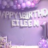 Lingqiang 40 Inch Light Purple Number 1 Balloon for 1st