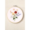 DMC Sumptuous Summer Flowers - Medium Embroidery Kit