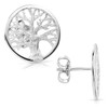 Stud Earring Silver 925 Life Tree Materia - Celtic Earrings